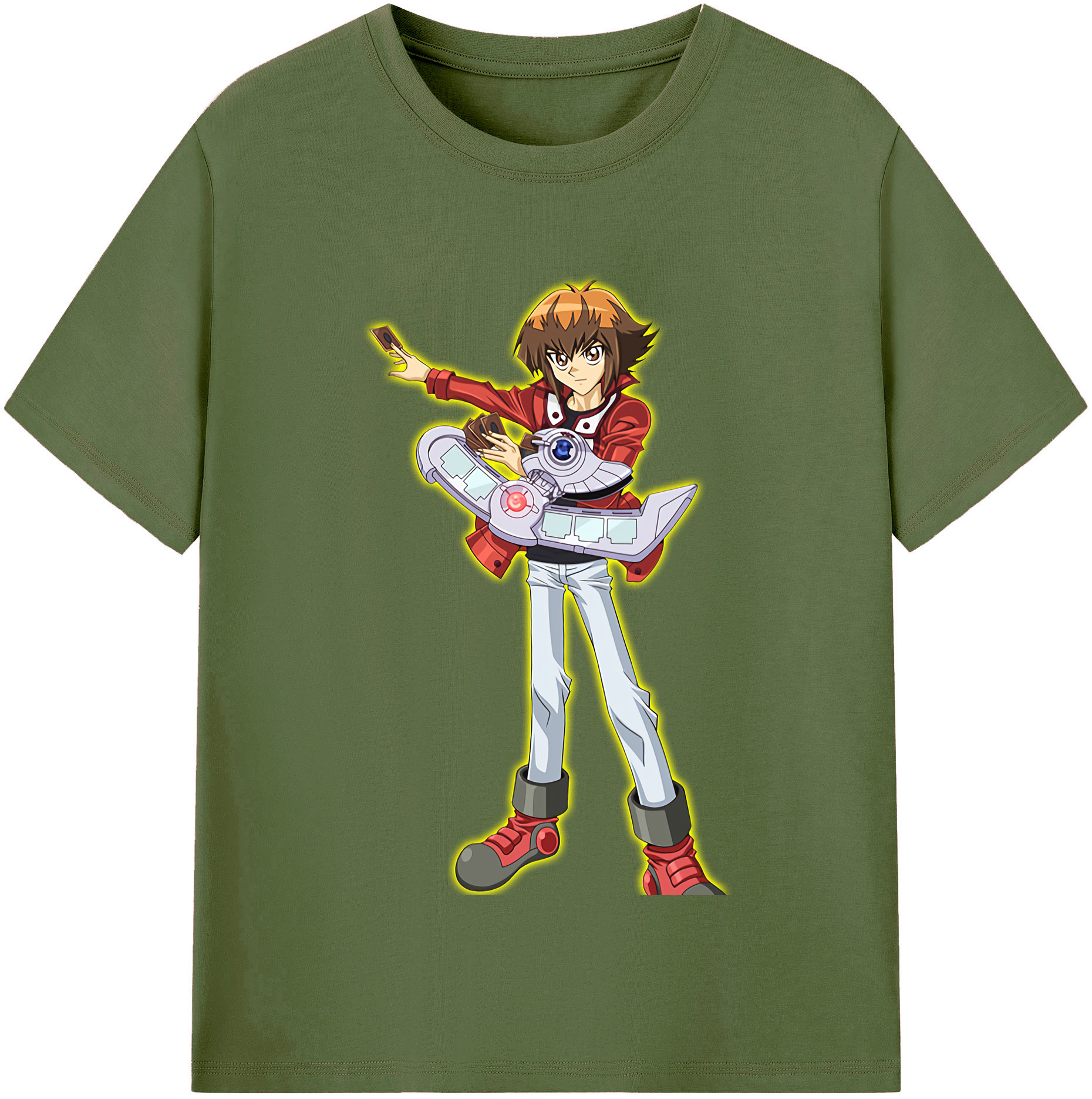 （画像用） 遊☆戯☆王 Yu-Gi-Oh! 綿100％半袖Tシャツ（フロントプリント）